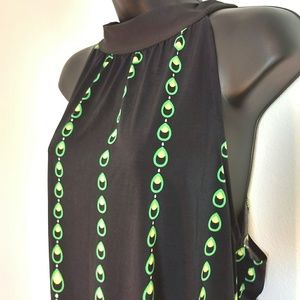 Sleeveless Sexy Tie Back Top